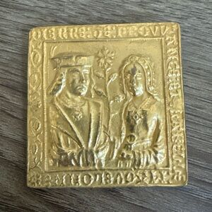 Vintage French Arthus Bertrand Signed Pin Pierre de Provence Brooch Pin